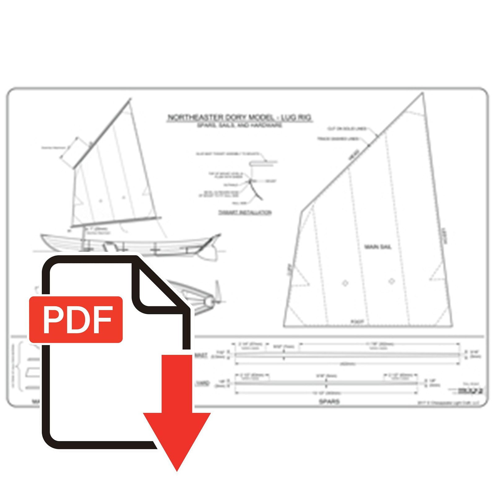 Northeaster Dory Scale Model Kit