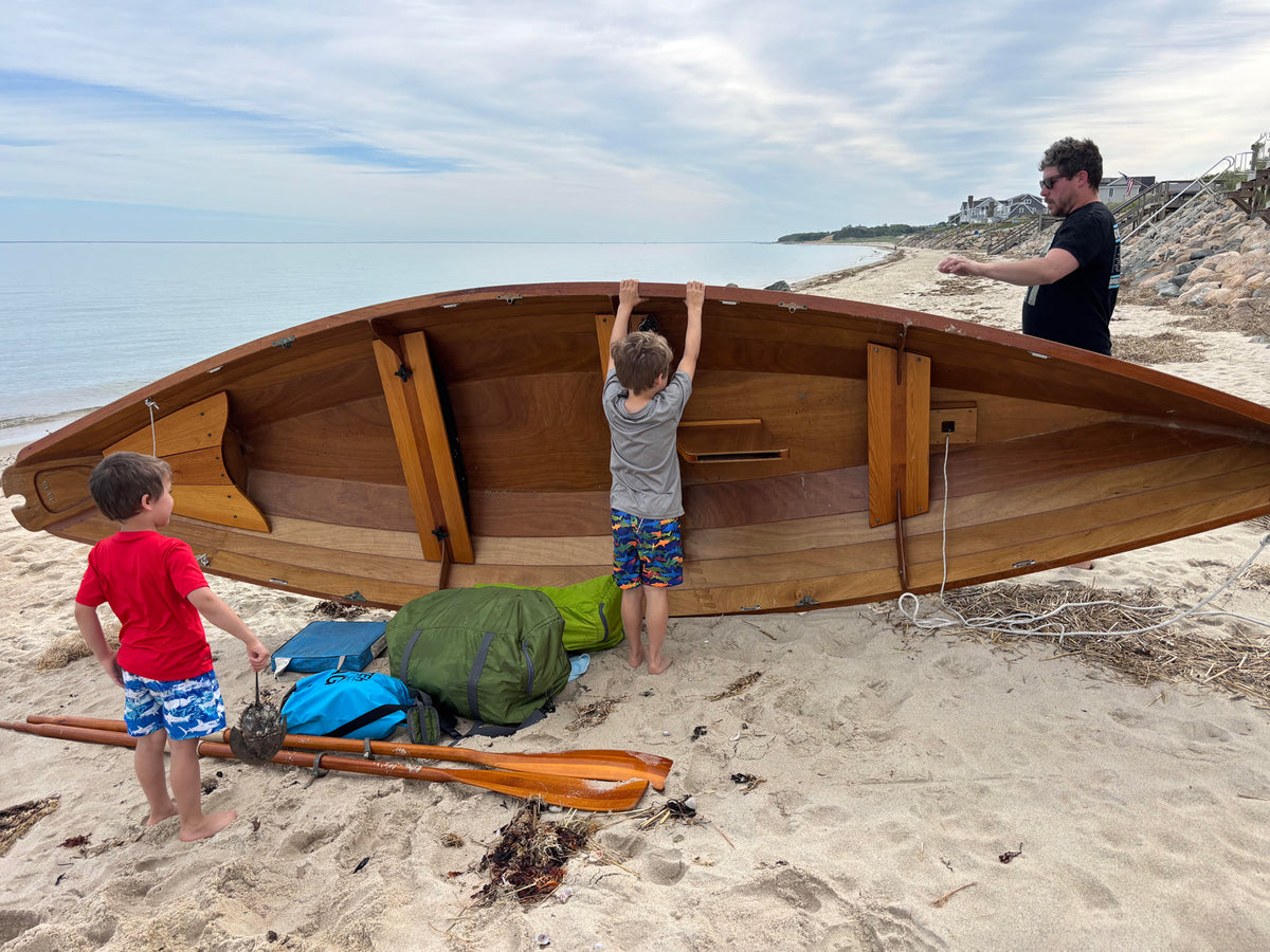 Northeaster Dory built by Greg & Holly D, Worcester, MA