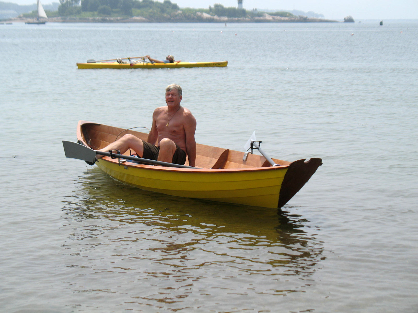 Northeaster Dory, "Rose of Sharon" (a 20 mile Blackburn Challenge winner) built by John Z.