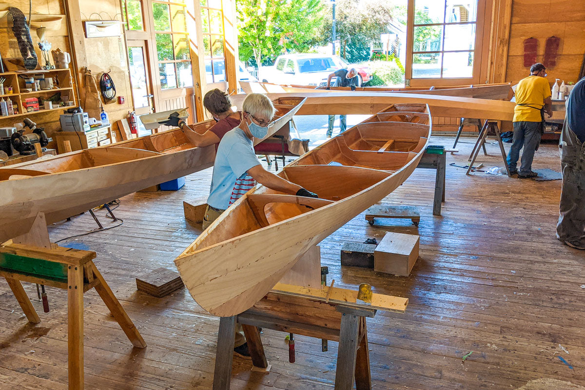 Northwest Maritime Center in Port Townsend, WA hosting the CLC Boatshop Takeover.