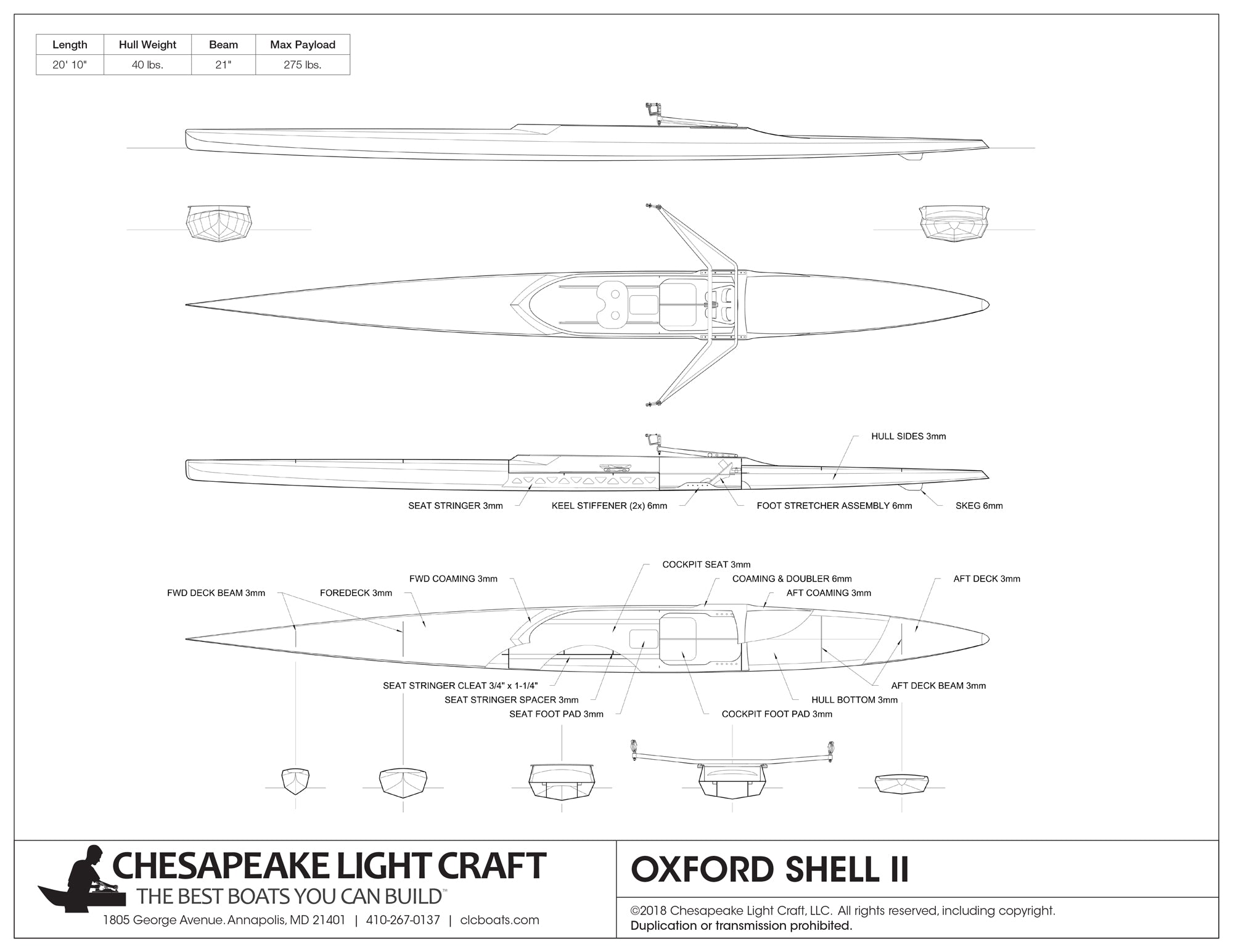 Oxford Shell II study plans, page 1