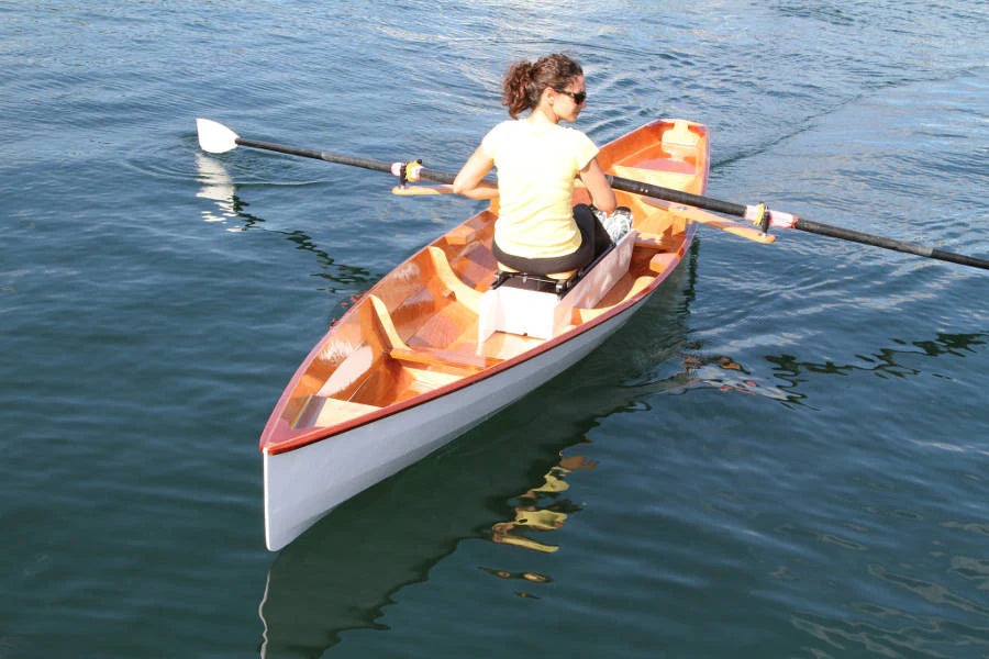 Angus Oxford Wherry with sliding seat rowing