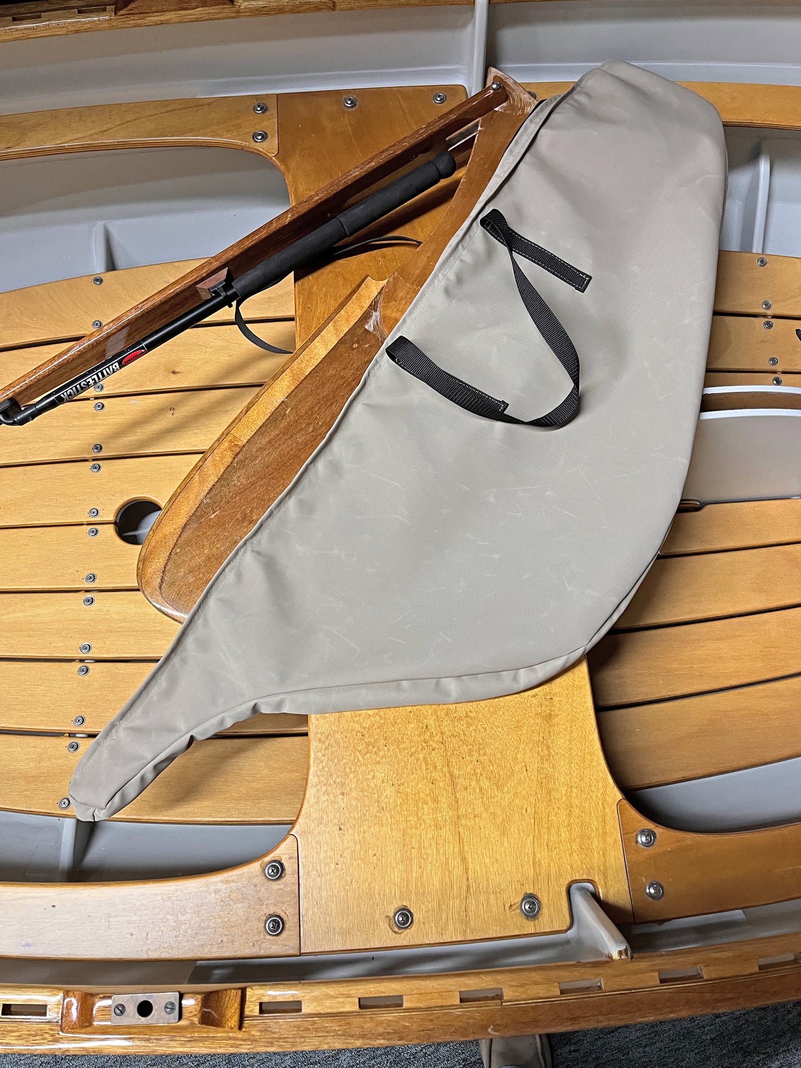 Rudder/Tiller Cover for Lighthouse Tender Peapod