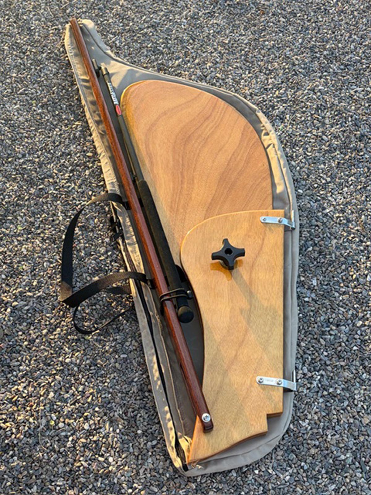 Rudder/Tiller Cover for Lighthouse Tender Peapod