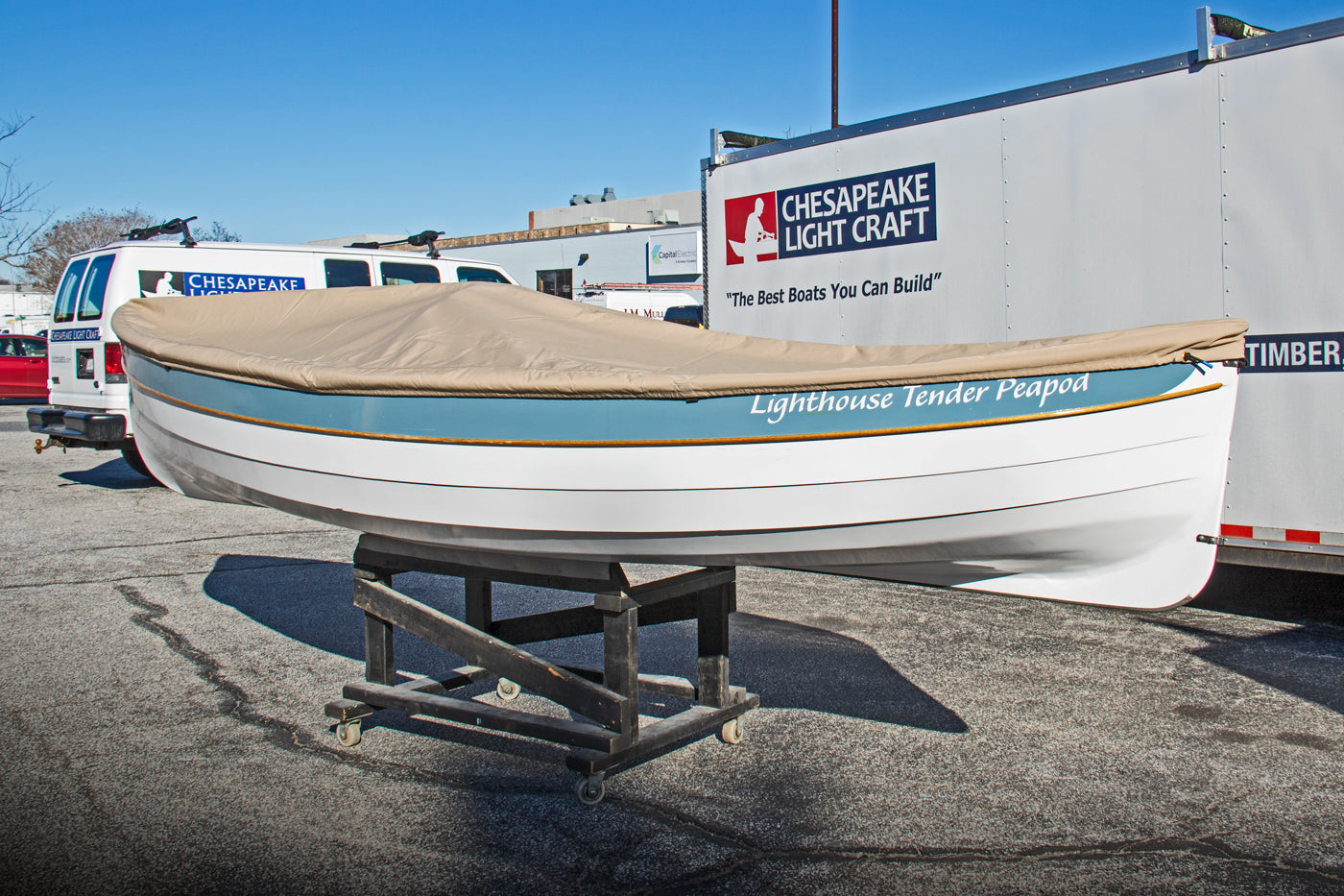 Custom Cover - Lighthouse Tender Peapod