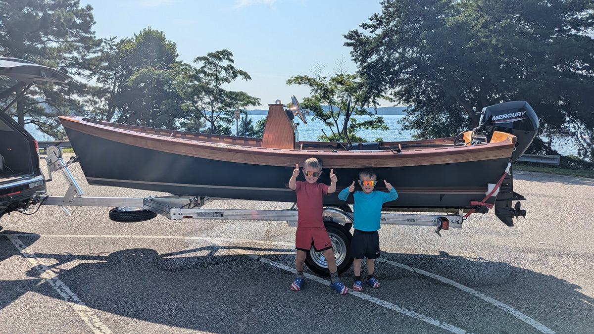 Peeler Skiff built by Gray T.