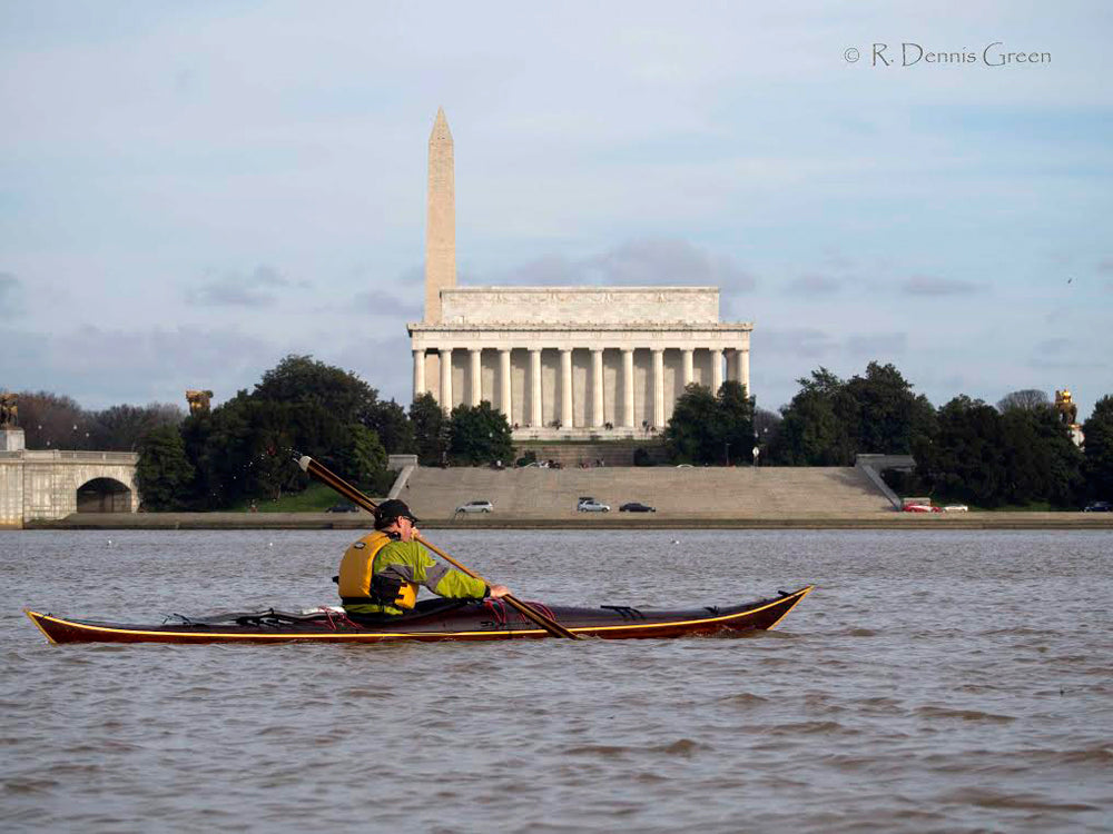 Petrel built by Howard S, Lincoln Memorial, DC.