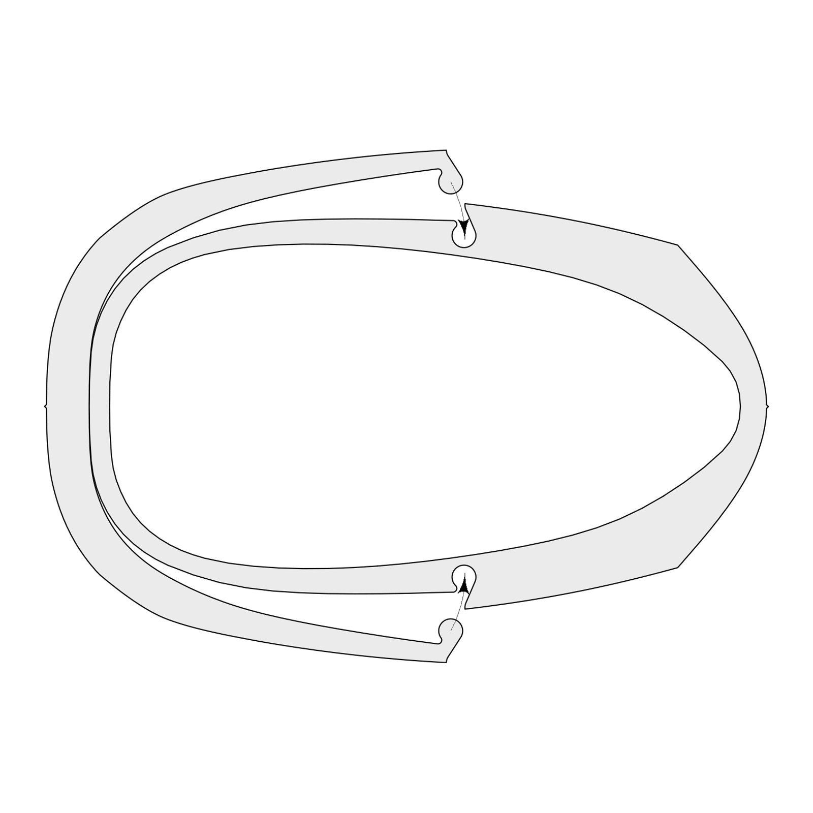 Petrel Play Cockpit Apron & Recess - 4mm (for Plans Builders)