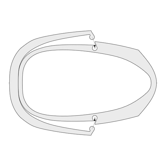 Petrel Play Cockpit Apron & Recess - 4mm (for Plans Builders)