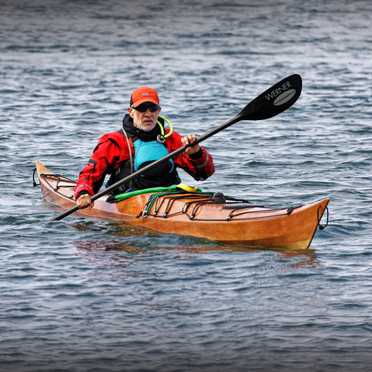 Petrel SG being paddled during Schoodic Sea-Kayak Retreat, ME