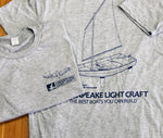 Passagemaker Dinghy 3D Drawing Tee Thumbnail