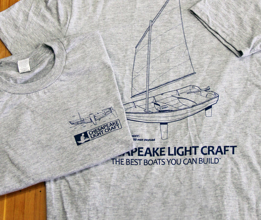 Passagemaker Dinghy 3D Drawing Tee