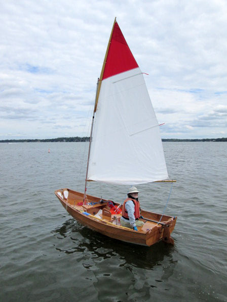 Passagemaker Dinghy Take-apart built by Scott F. in a Great Lakes Boat Building School class.