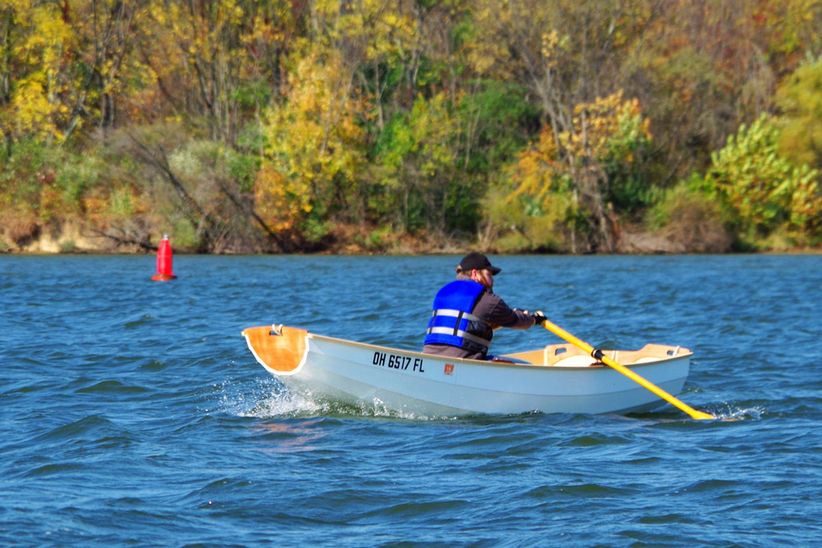 Passagemaker Dinghy Take-apart built by Michael S. and his son Eric, Alum Creek Reservoir, OH