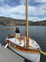 PocketShip, "Pamela Anne" built by John J. on her maiden voyage. Thumbnail
