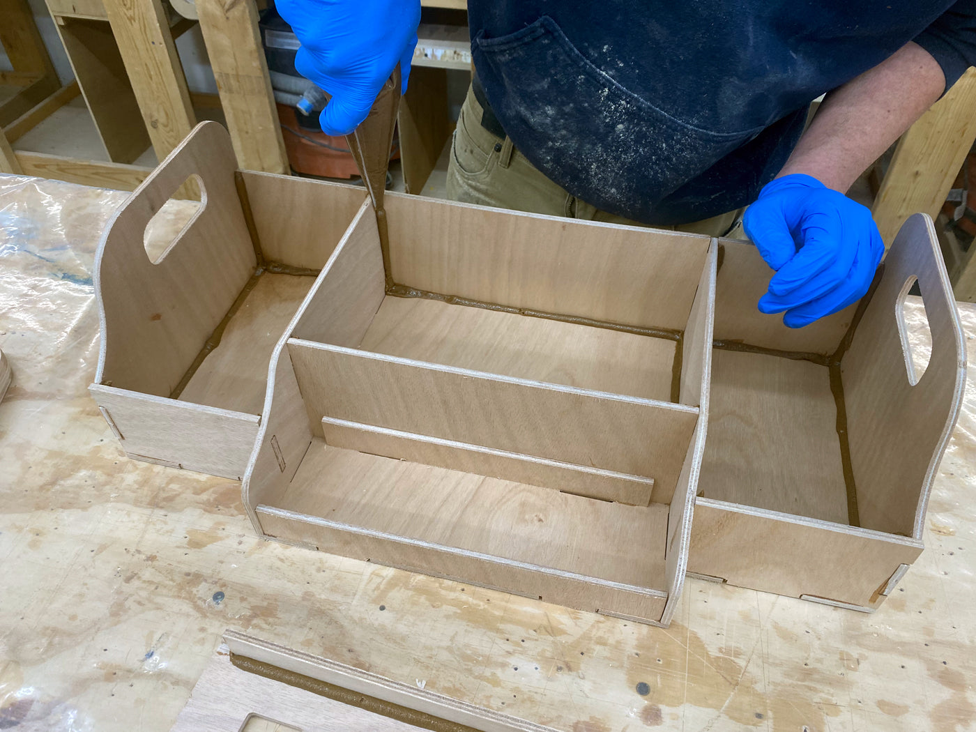 Portable Epoxy Station