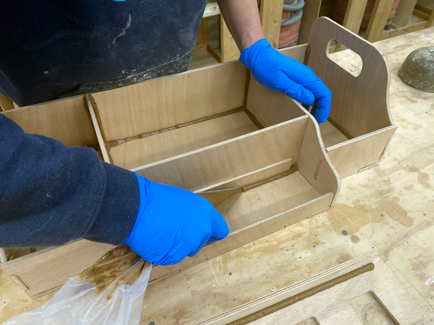 Portable Epoxy Station