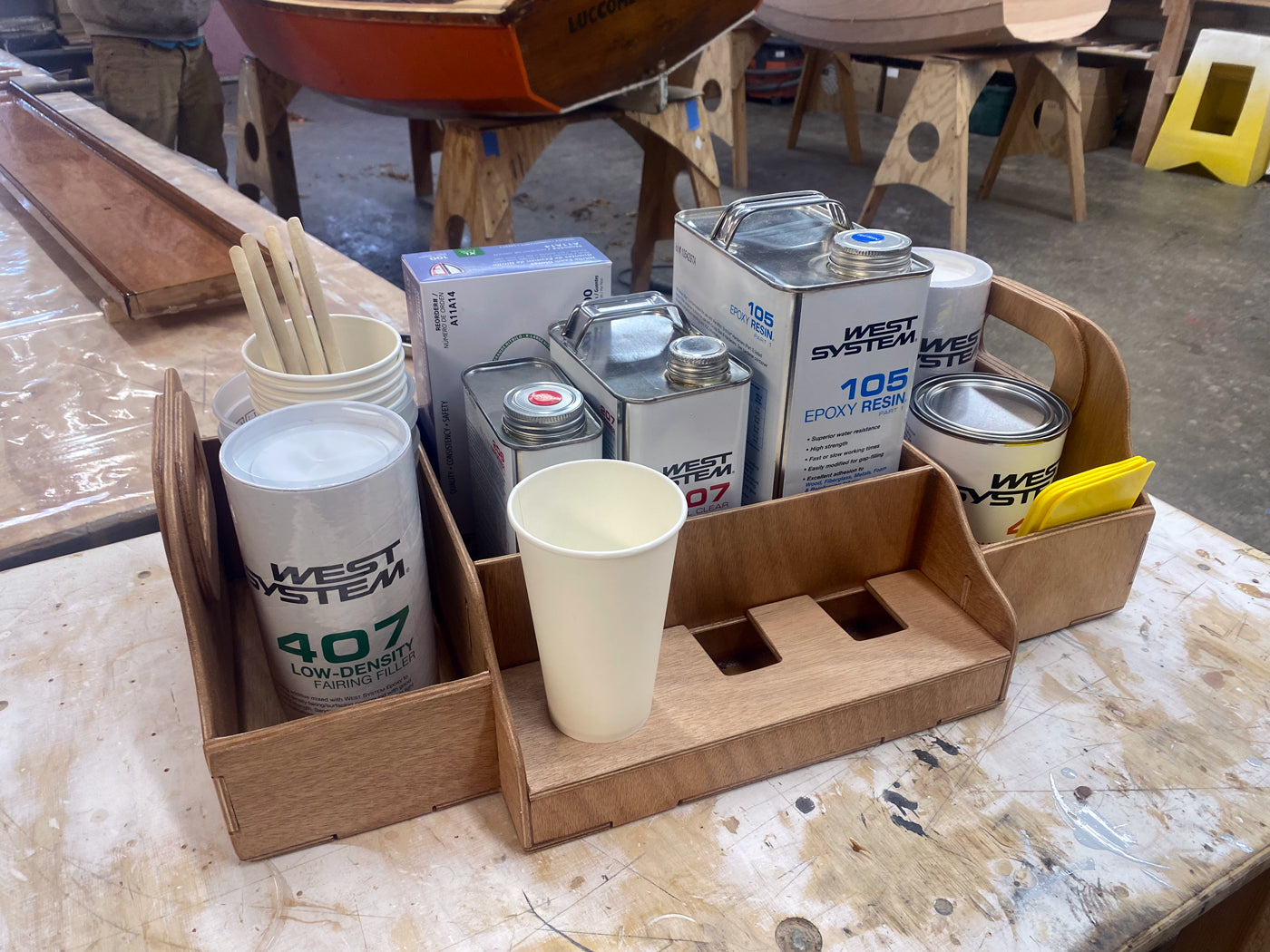 Portable Epoxy Station