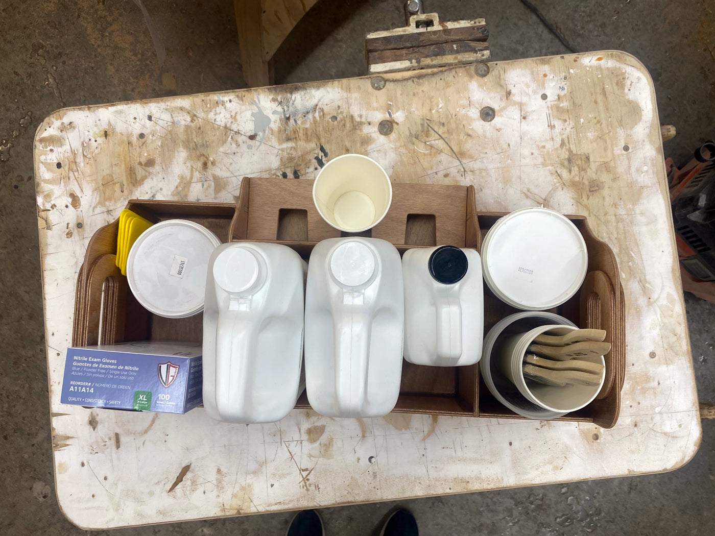 Portable Epoxy Station