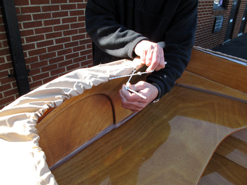 Custom Cover - Eastport Pram Hull Cover