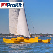 Mbuli Proa Sailing Mbuli - A Pacific Proa DIY Wooden Pacific Proas Sailboat Kit ...
