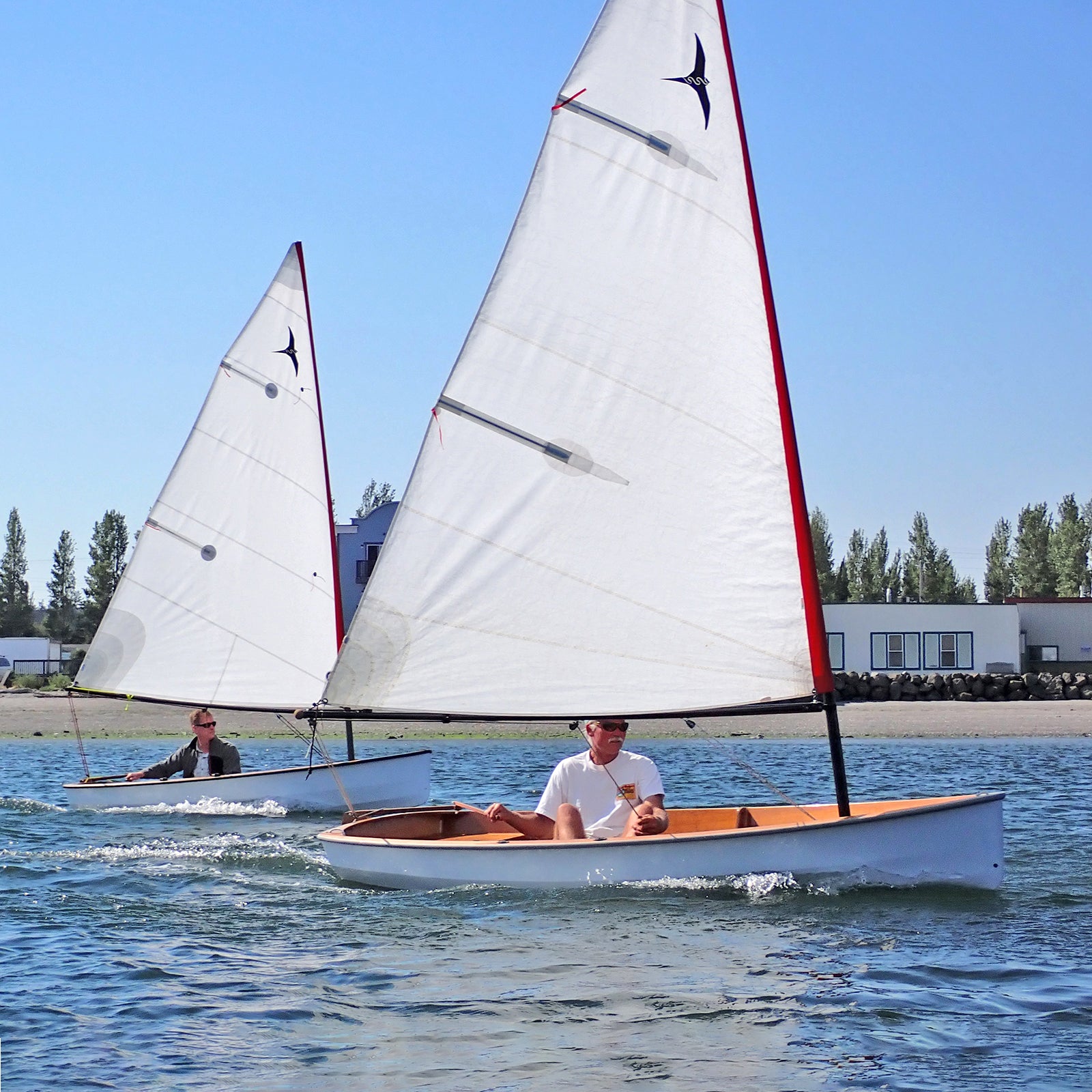Mbuli Proa Sailing PT Spear Dinghy DIY Wooden Dinghy Sailboat Kit – Chesapeake Light Craft