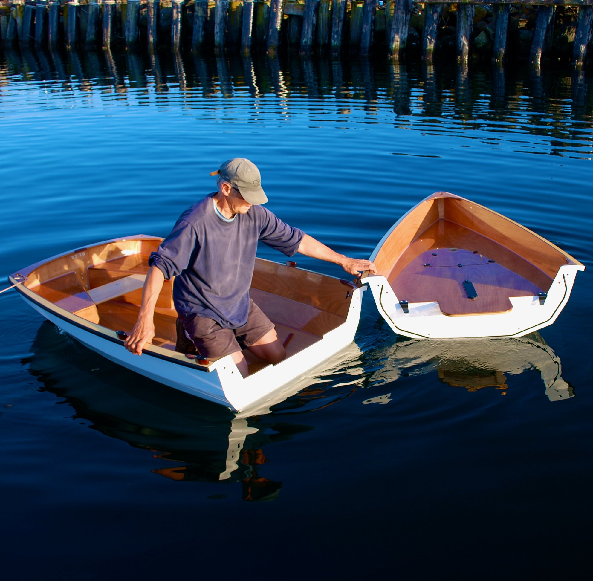 PT Eleven Nesting Dinghy floating parts