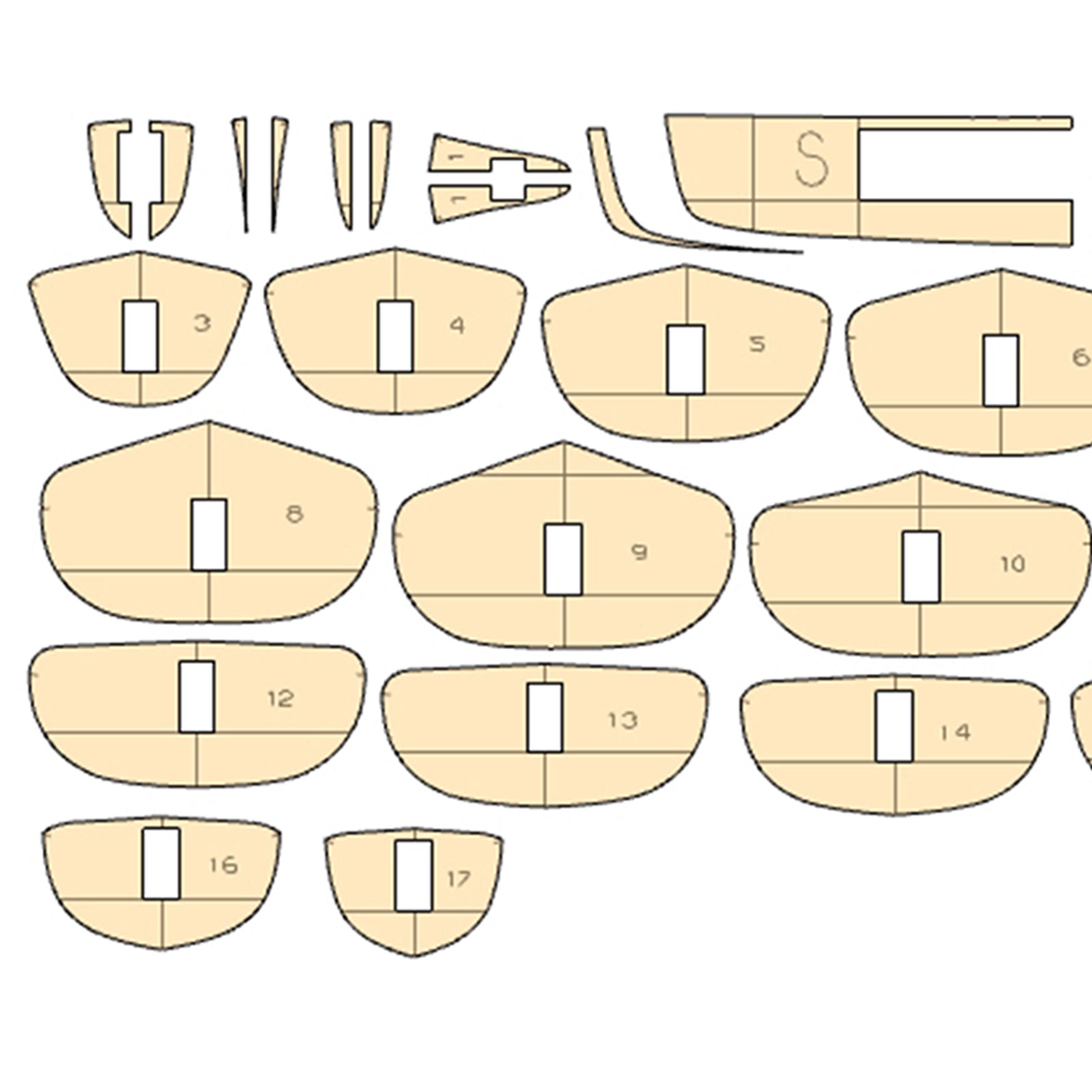 14-Foot Great Auk Forms Only Kit