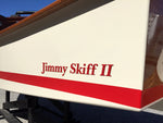 Custom Vinyl Boat Lettering - Red Thumbnail