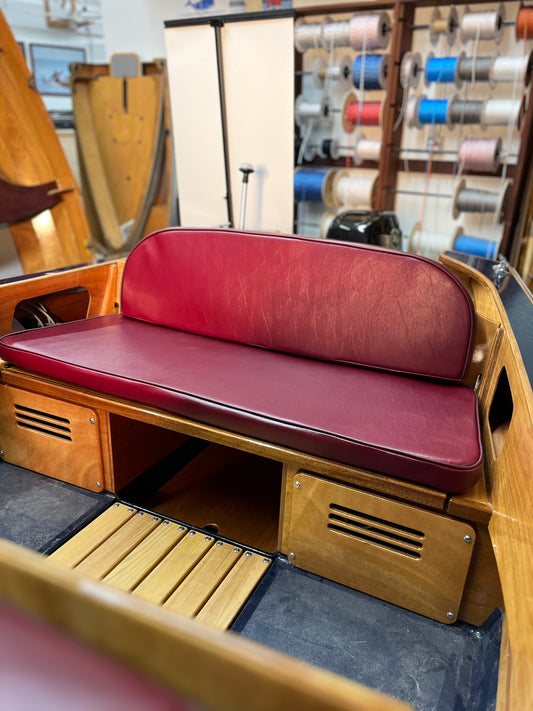 Seat Cushion Set - Burgundy