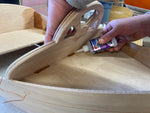 Bonding the dash to the foredeck of the Rug Runner kit. Thumbnail