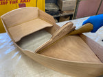 Applying epoxy fillets to enhance the bond of the wood parts. Thumbnail