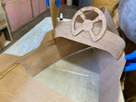 Applying epoxy fillets to enhance the bond of the wood parts. Thumbnail