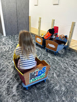 Rug Runner Scooter in use at the daycare facility Thumbnail