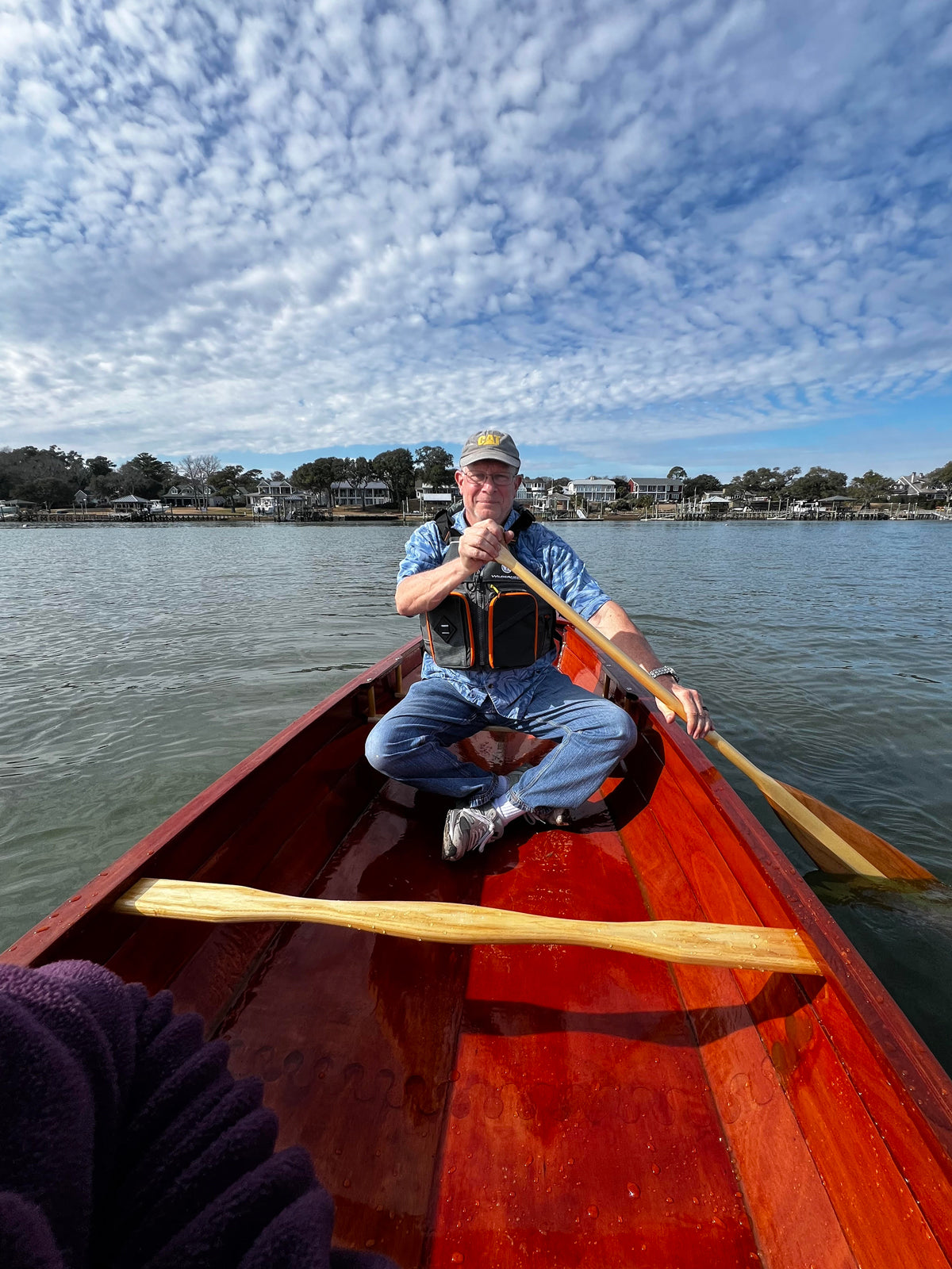 Sassafras 16 built by Dave S, Wilmington, NC.