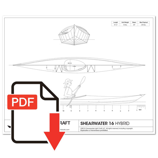 Shearwater 16 Hybrid Study Plans - Emailed PDF