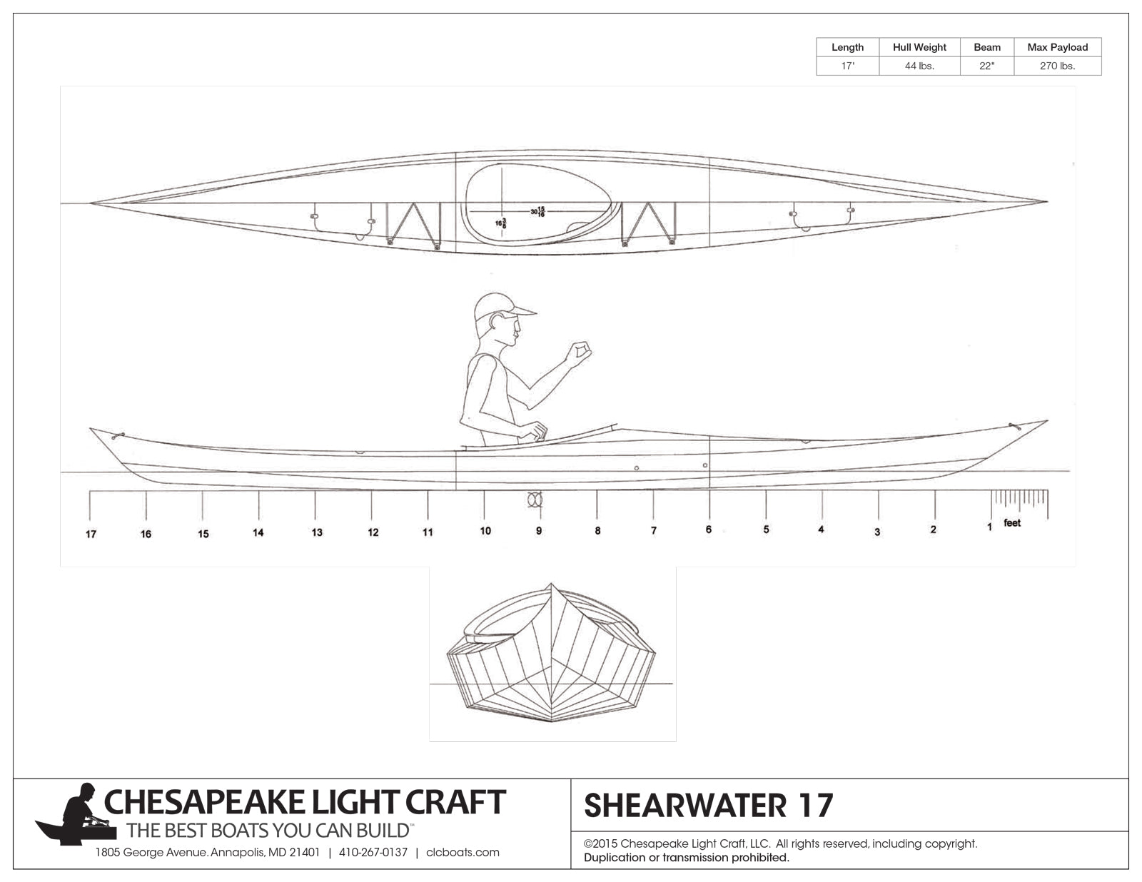 Shearwater 17 Study Plans, page 1