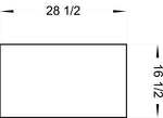 If you are building the Shearwater Double indoors, make sure you have a window or door of this much room to get it outside when the hull is complete (measurements in inches). Thumbnail