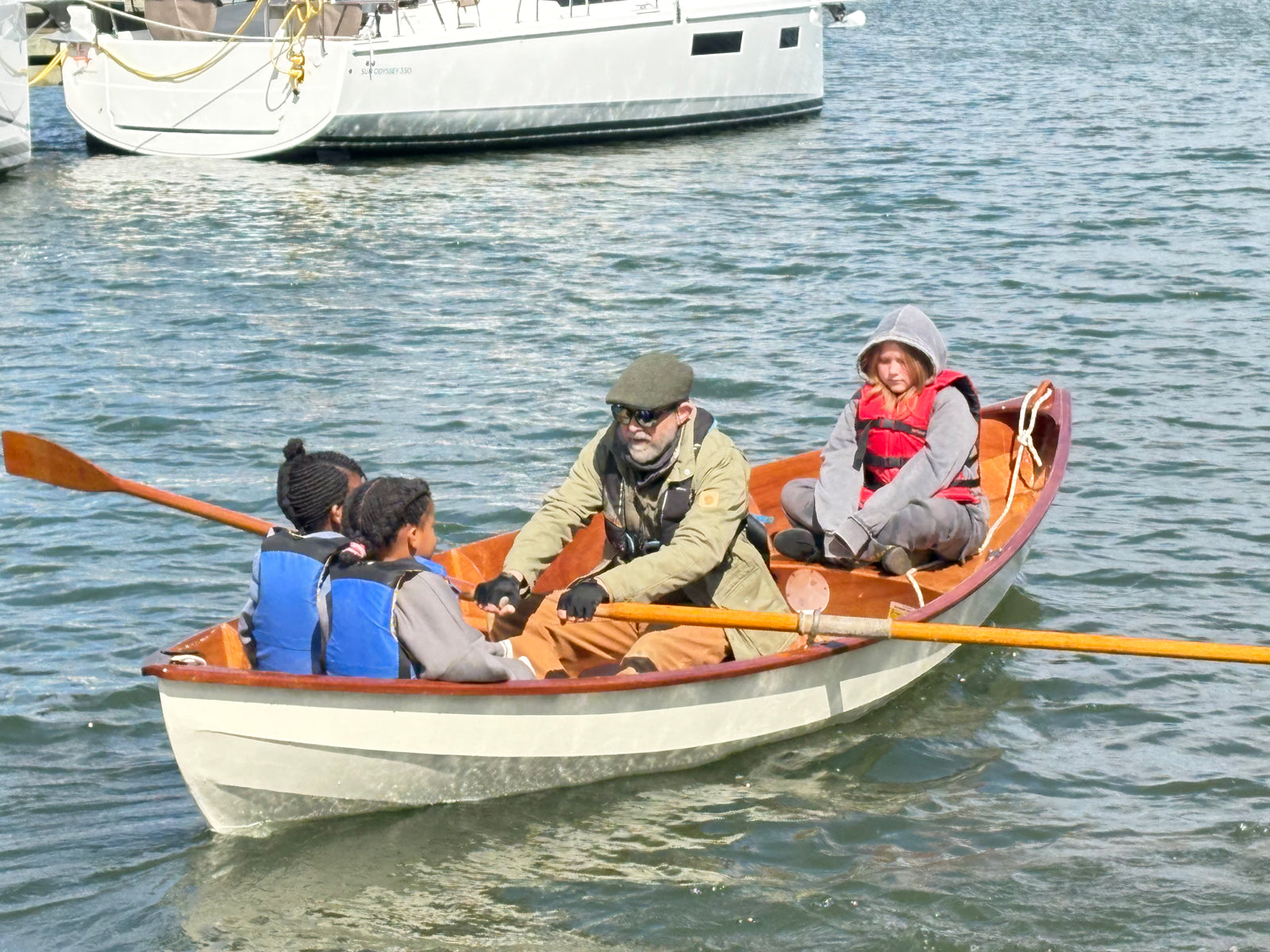 Skerry built by the Annapolis Maritime Museum & Park’s Box of Rain program.