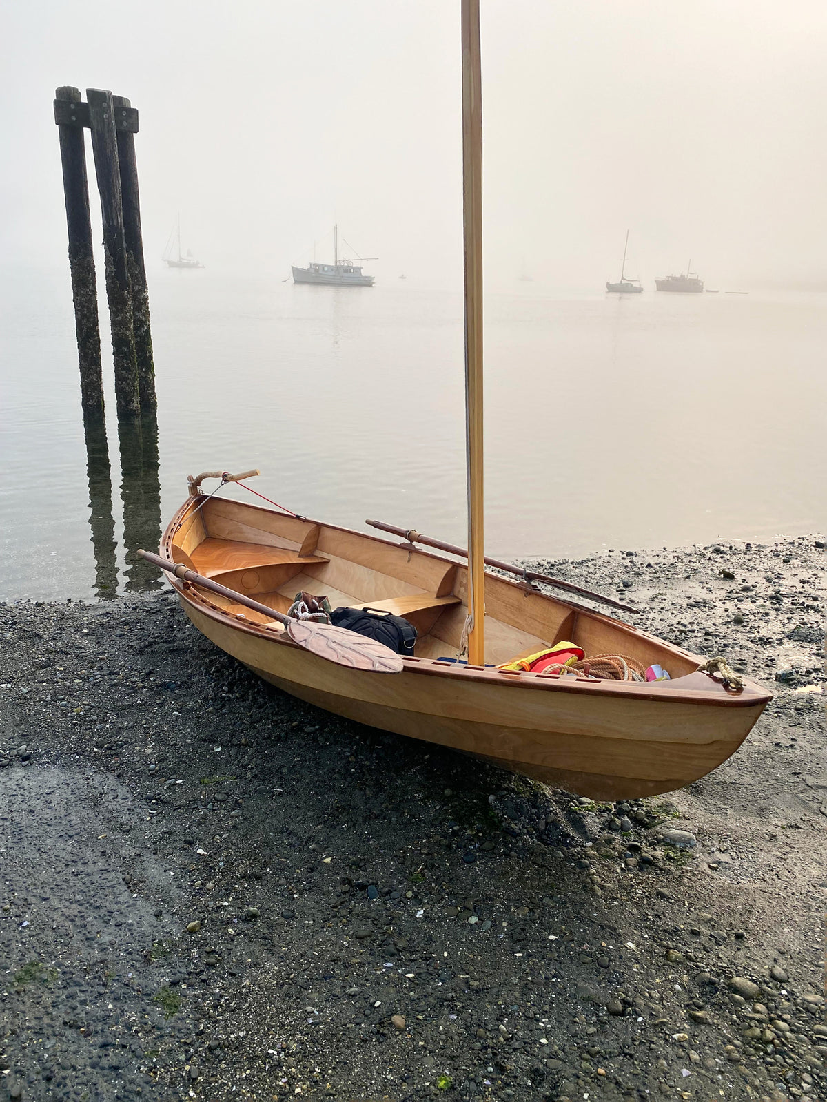 Skerry built by Mike J. and his daughter in Oak Harbor, WA