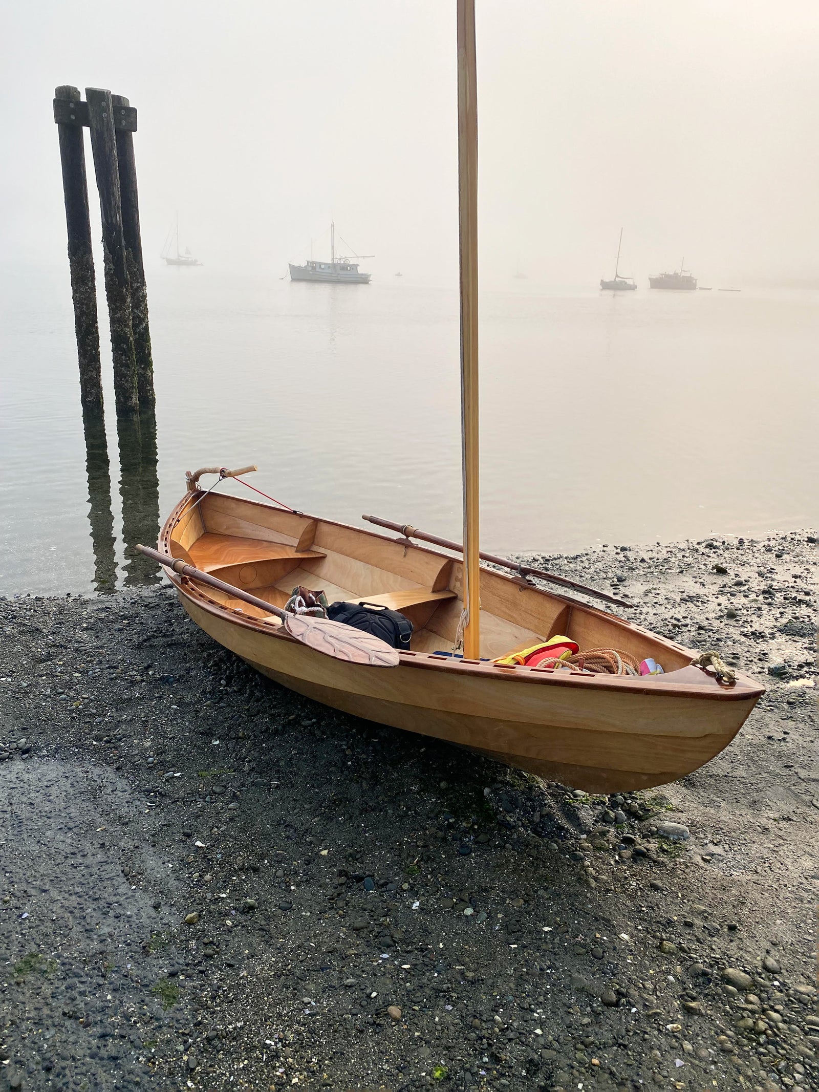 Skerry built by Mike J. and his daughter in Oak Harbor, WA