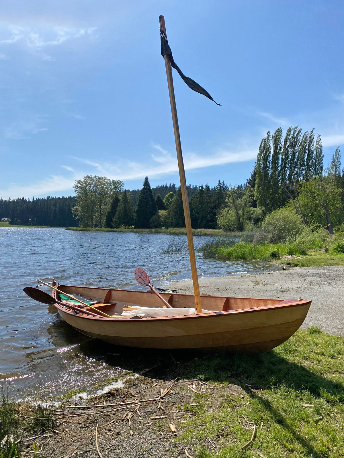 Skerry built by Mike J. and his daughter in Oak Harbor, WA