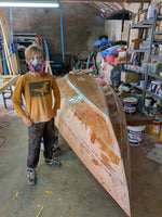 Skerry, "Lazaretto" being built by 13 year old, Koa C. Thumbnail
