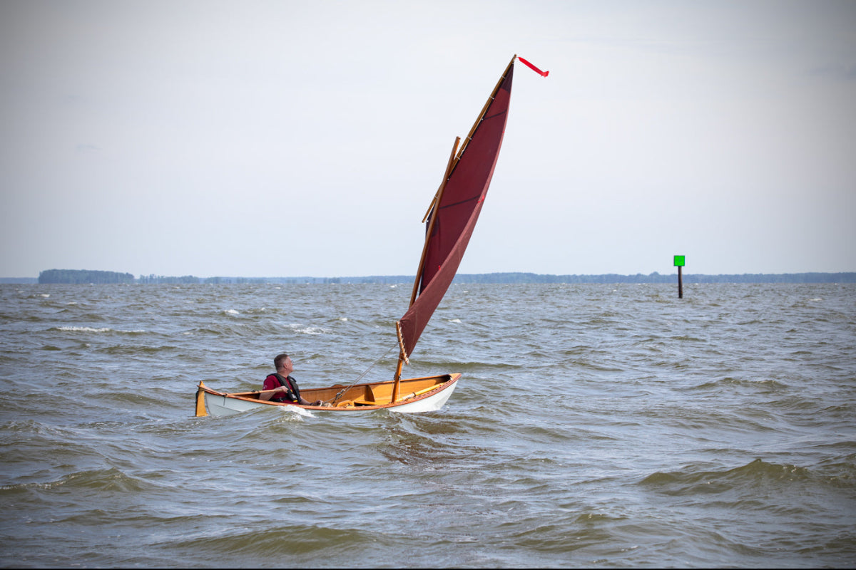 CLC Skerry flying in choppy seas