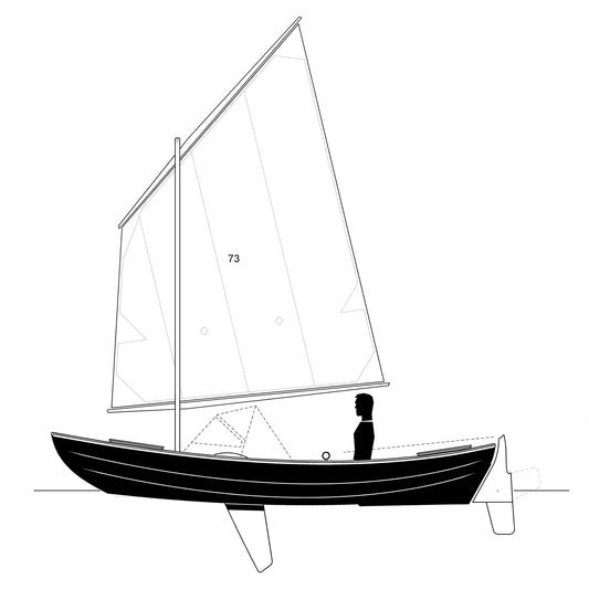 Skerry Raid Sailing Component Kit - Lug Rig w/Reef