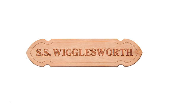 Laser Engraved Nameplate