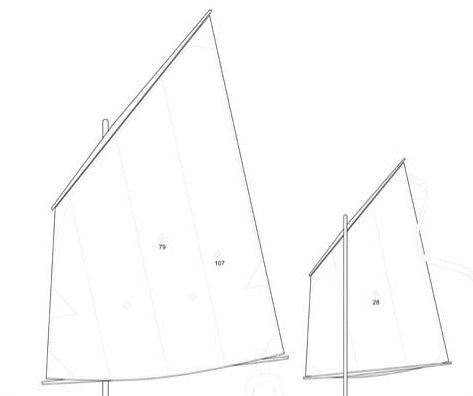 Southwester Dory Sails