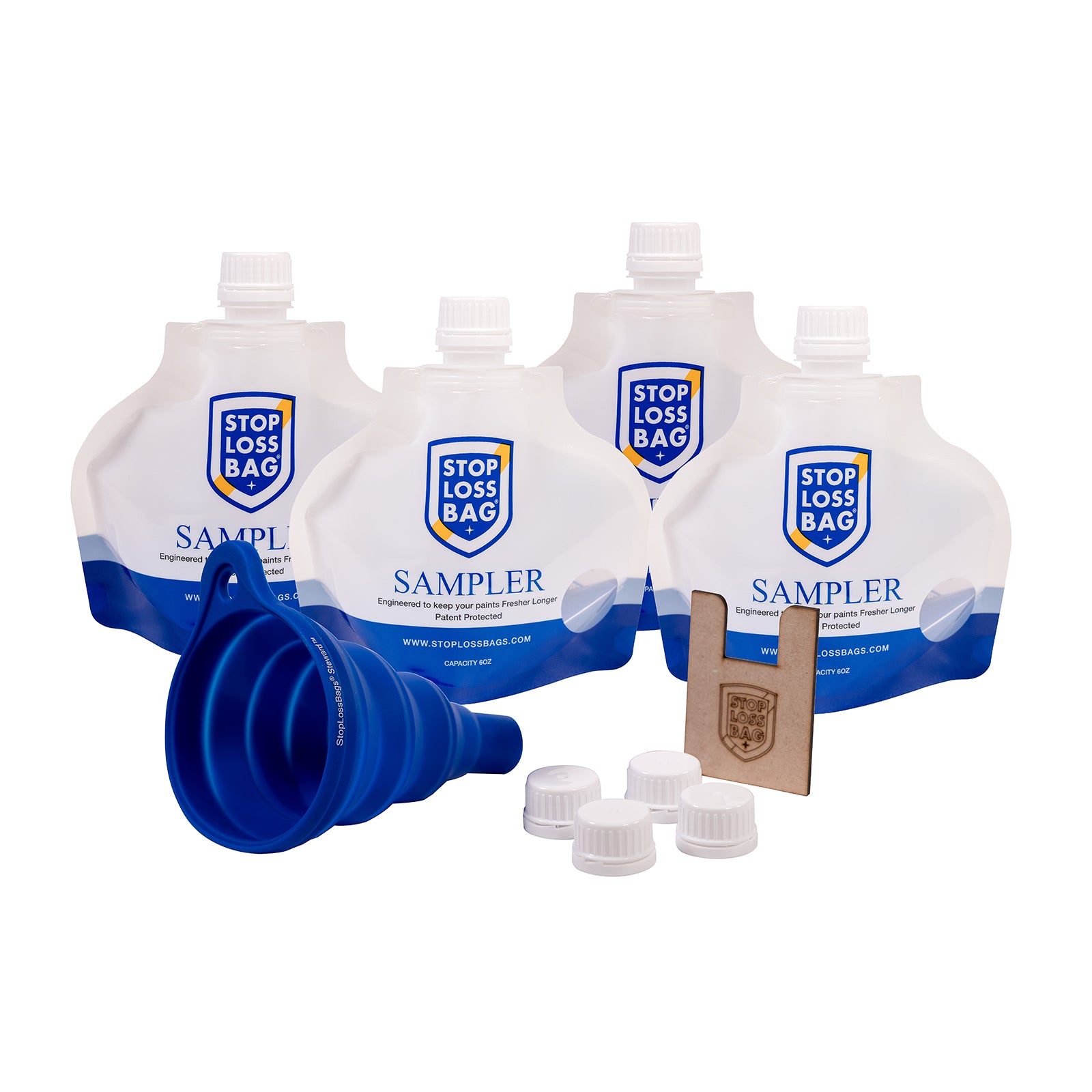 StopLossBag's SAMPLER (6oz) Kit Option.