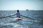 Bow view of the Surge Coastal Rower on the Severn River, Maryland Thumbnail