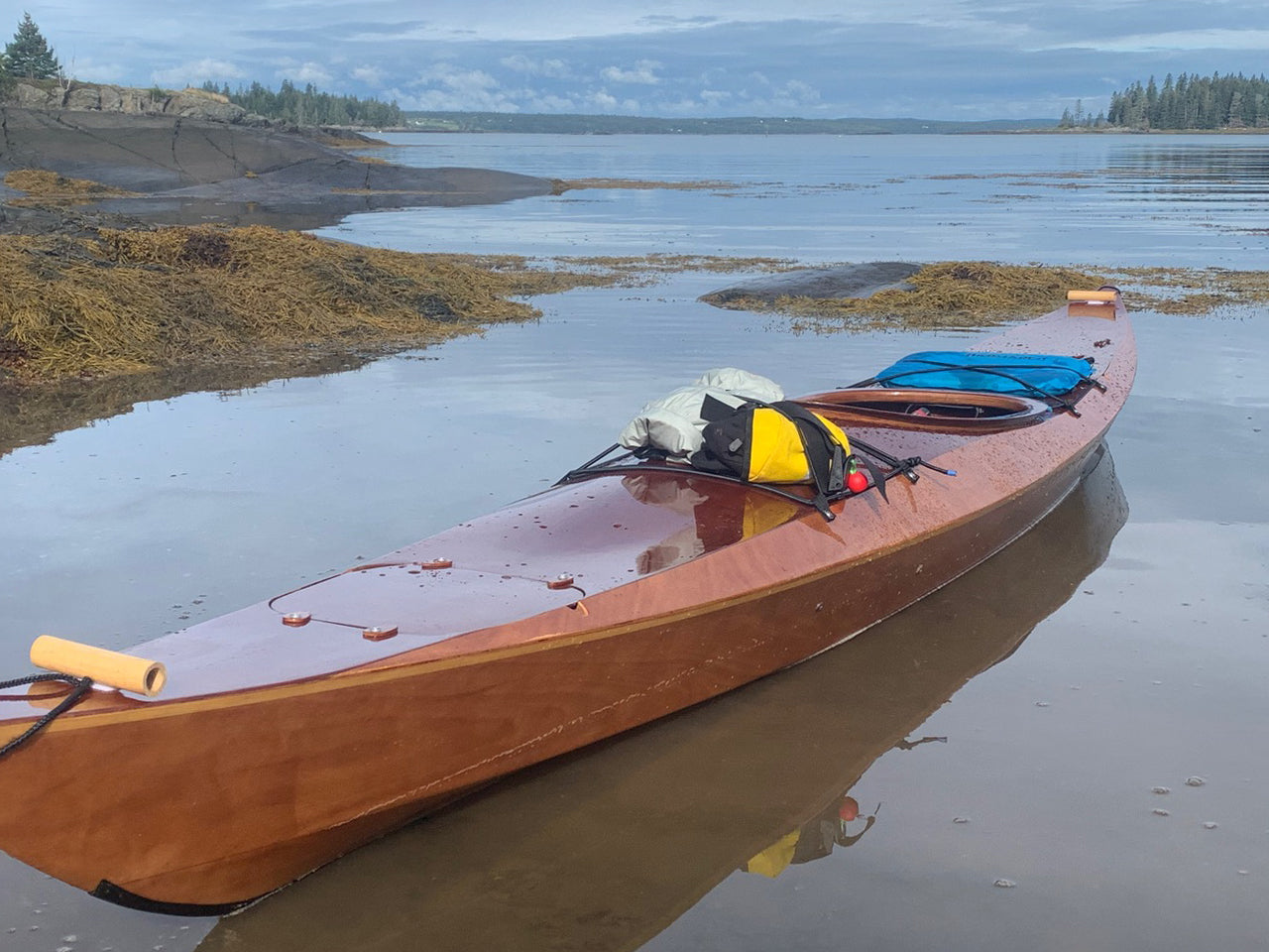 Shearwater Sport built by Daniel N, Compobello Island, Bay of Fundy